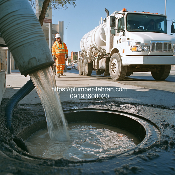 تانکر تخلیه چاه