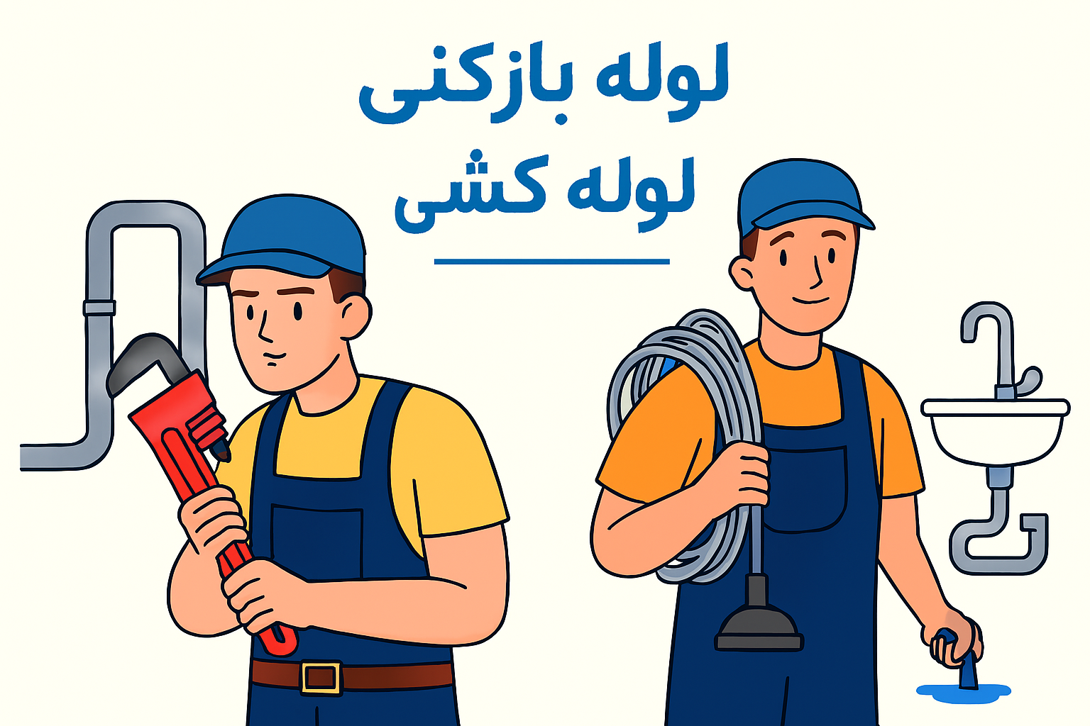 لوله بازکنی و لوله کشی